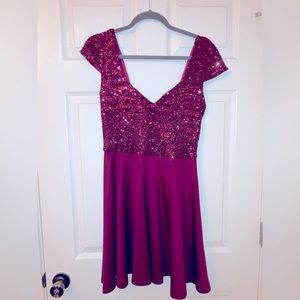 ASOS Sequin cocktail dress